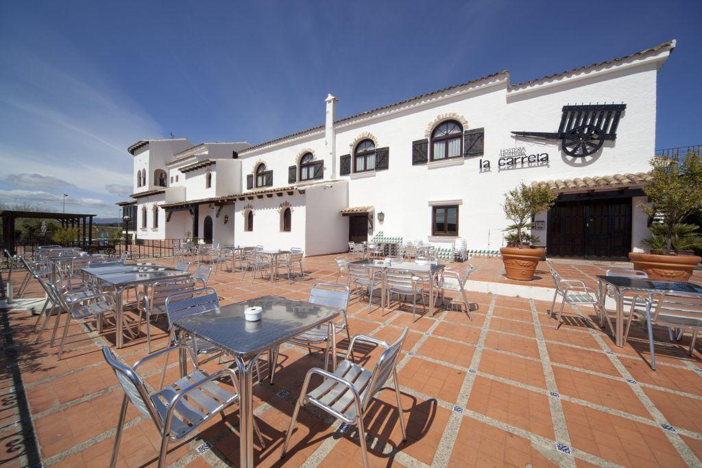 Hotel La Carreta Chiva Bagian luar foto